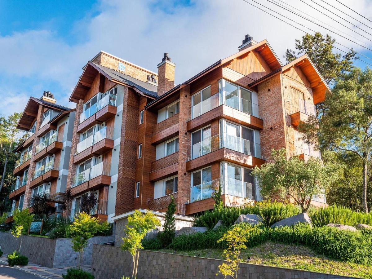 Alpes Da Montanha 304 - Apartamento Em Gramado Eksteriør bilde